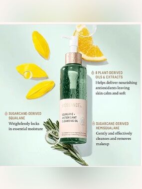 BIOSSANCE Squalane + Antioxidant Cleaning Oil